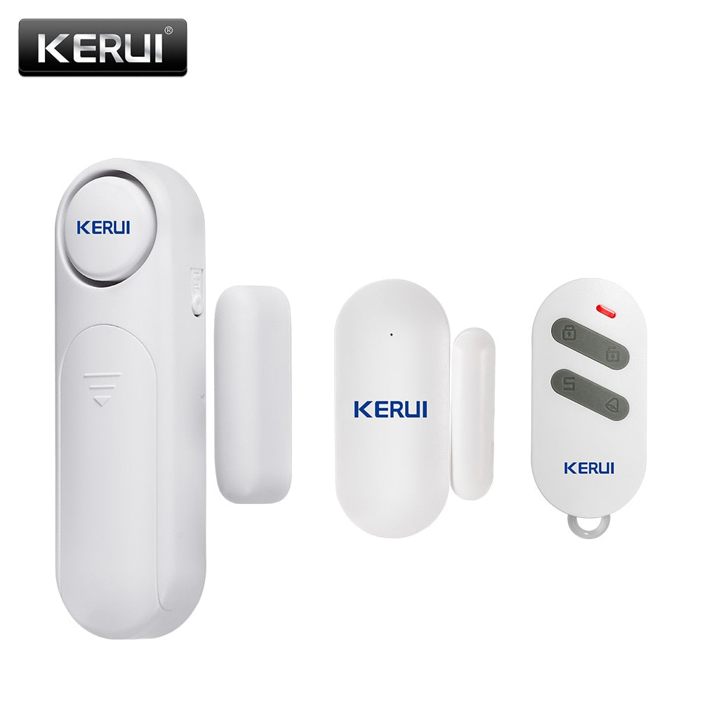 KERUI D131 Wireless Door Window Magnetic Sensor Alarm 120dB Anti-theft 300ft Remote Control Detectors Home Security Alarm System