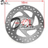 49CC Brake Disc Plate Gas Mini Dirt Bike Rear Disc Brake Caliper Kit 140mm and Friction Plate Rotors Electric Scooter ATV