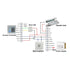DC 12V Wired Doorbell Wire Access Control Wire Door Bell External Wired Doorbell Loud Ding-dong Ringtones