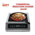 GZZT 3500W Induction Cooker Induction Hob Smart Touchpad Cooktop Waterproof 180 Min Commercial Hot Pot Stainless Steel Housing