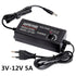 Adjustable AC To DC Power Supply 3V 5V 6V 9V 12V 15V 18V 24V 1A 2A 5A Power Supply Adapter Universal 220V To 12 V Volt Adapter