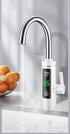 Electric Water Heater Bathroom Kitchen Instant Hot Water Tap Faucet Tankless Instant Hot Water Faucet 3000W 3S Fast heat