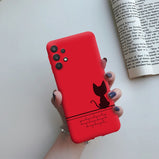 For Samsung A32 5G 4G A325F Phone Case Soft Bumper TPU Silicon Back Cover For Samsung Galaxy A32 a 32 5G 4g Shockproof Cute Case