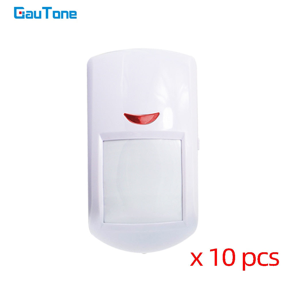 GauTone PA96R PIR Motion Sensor 15kg Pet Immune Wireless Infared Motion Detector Connect with RF 433MHz Alarm System