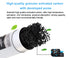 DMWD 10 inches Pre-filter PP Cotton Explosion-proof Transparent Bottle Water Purifier Softener Activated Carbon Filter Cartridge