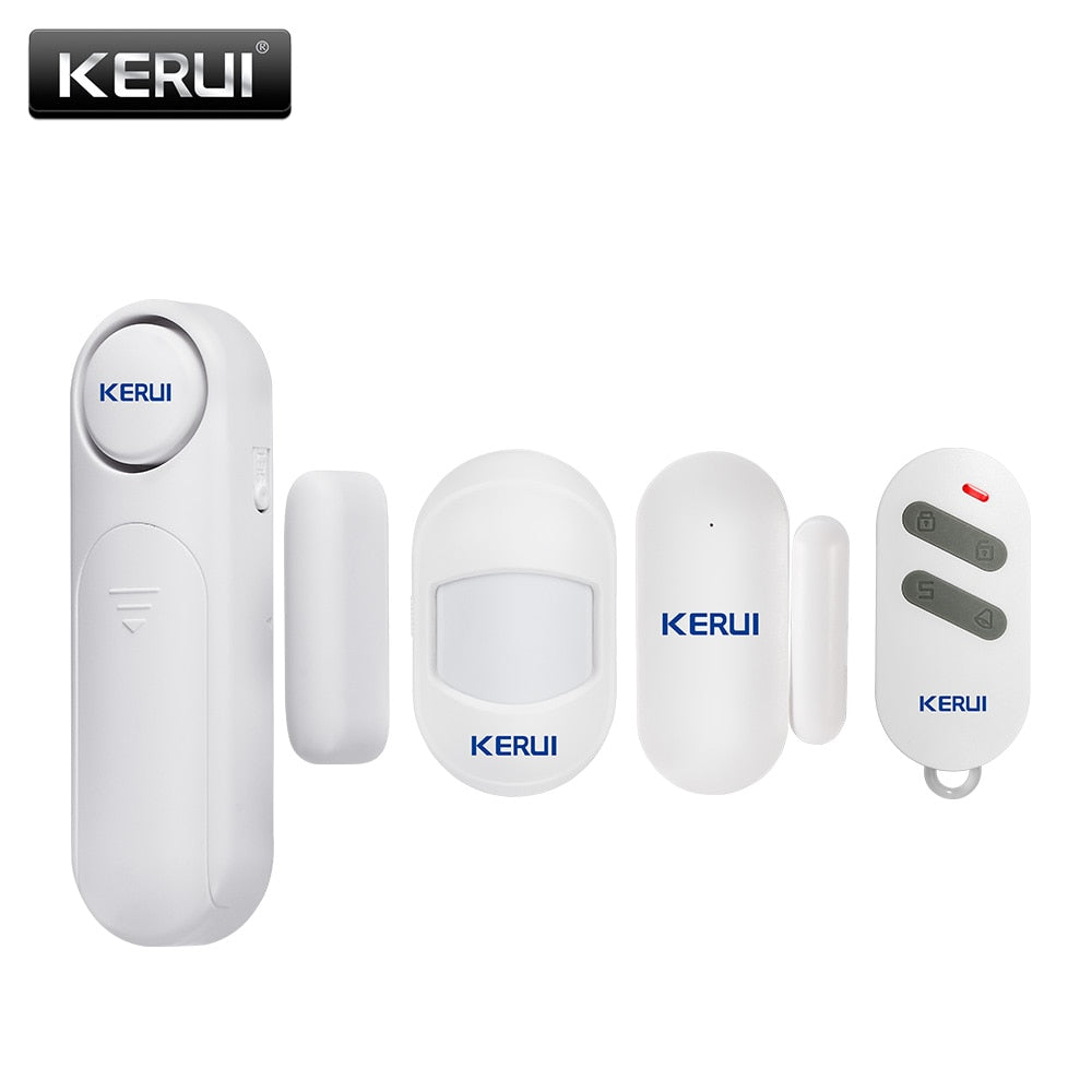 KERUI D131 Wireless Door Window Magnetic Sensor Alarm 120dB Anti-theft 300ft Remote Control Detectors Home Security Alarm System