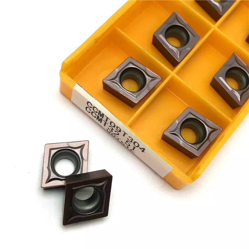 CCMT060204 CCMT09T304 CCMT09T308 Internal Turning Tool Carbide Insert High Quality Lathe ToolCNC Steel Processing Turning Insert