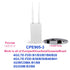 TIANJIE Waterproof Outdoor 4G CPE Router 150Mbps CAT4 LTE Routers 3G/4G SIM Card WiFi Router for IP Camera/Outside WiFi Coverage