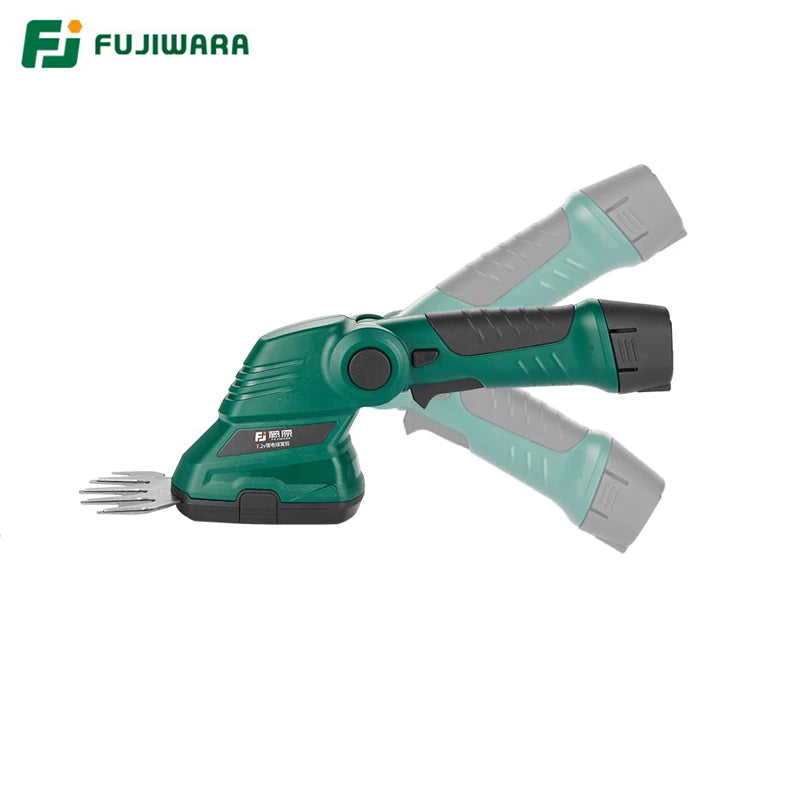 FUJIWARA Electric Pruning Shears 7.2V Rechargeable Lithium Battery Hedge Trimmer Lawn Trimming Tool