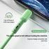 USB Cable For iPhone 14 13 12 11 Pro Max XR XS 8 7 6s 5s Fast Data Charging Charger USB Wire Cord Liquid Silicone Cable 1/1.5/2M