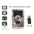 Wildlife Camera 12MP HD 1080P Trail Hunting Camera Waterproof Night Version Photo 0.8s Trigger Time Wildlife Cam Home Safety