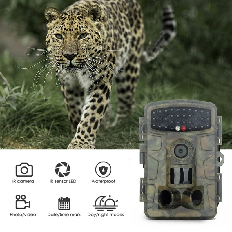 20MP Trail Camera Outdoor Wildlife Hunting IR Filter Night View Motion Detection Camera Scouting Cameras Photo Traps Track