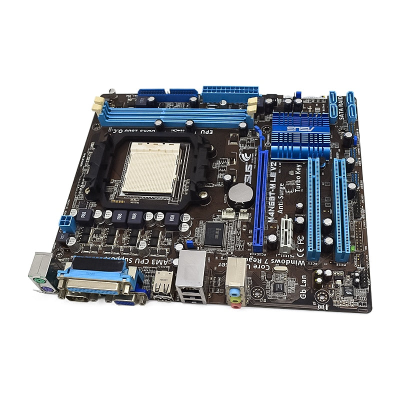 Socket AM3 ASUS M4N68T-M LE V2 Motherboard DDR316GB SATA II USB2.0 NVIDIA GeForce 7025 ATX For Athlon IIX2 260 550  cpus