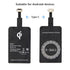 Lightweight Qi Wireless Charging Receiver for Samsung Huawei Xiaomi Universal Micro USB Type C Fast Wireless Charger Adapter