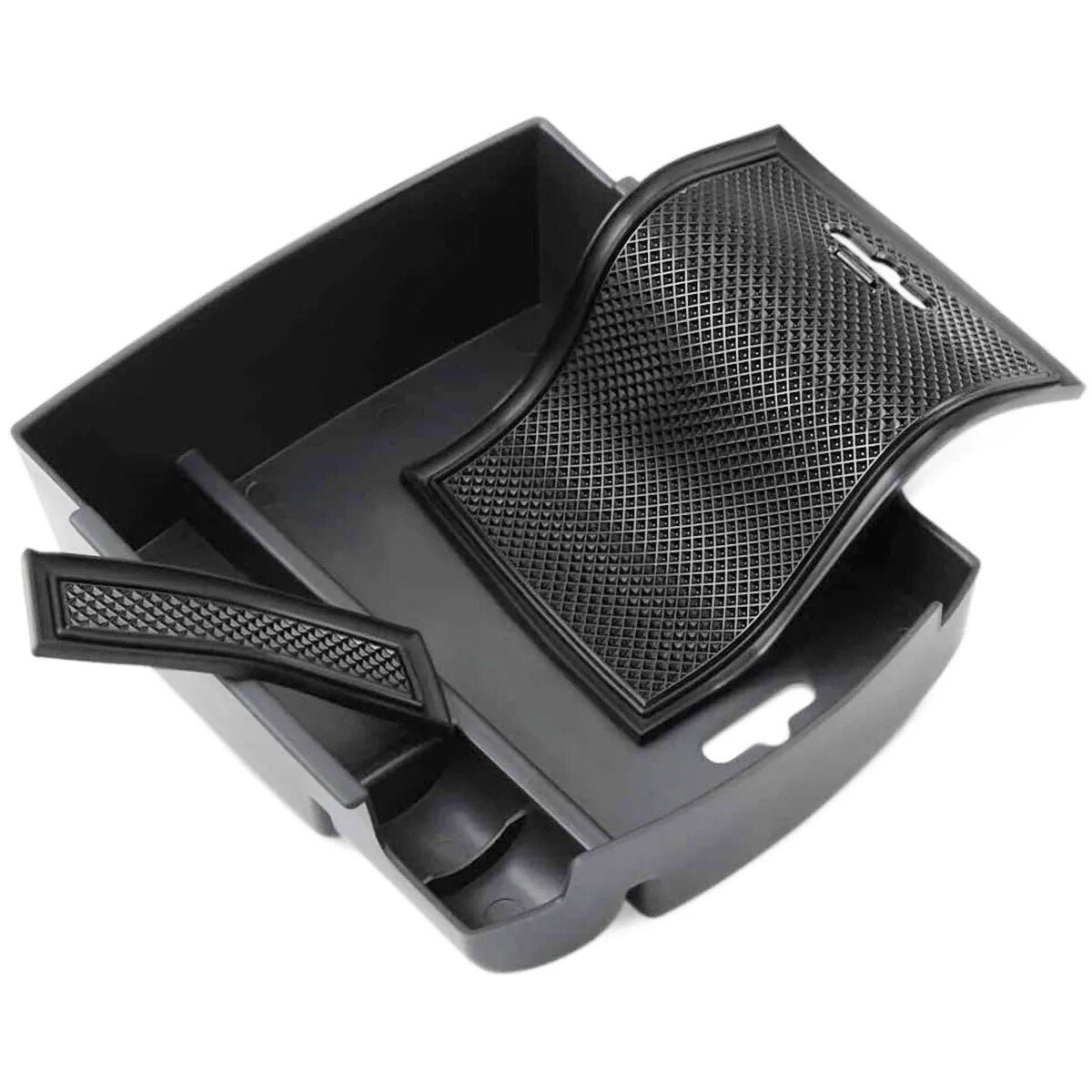 For Hyundai Kona 2018 2019 2020 2021 Center Console Organizer Armrest Storage Box Phone Holder Tray Container Car Accessories