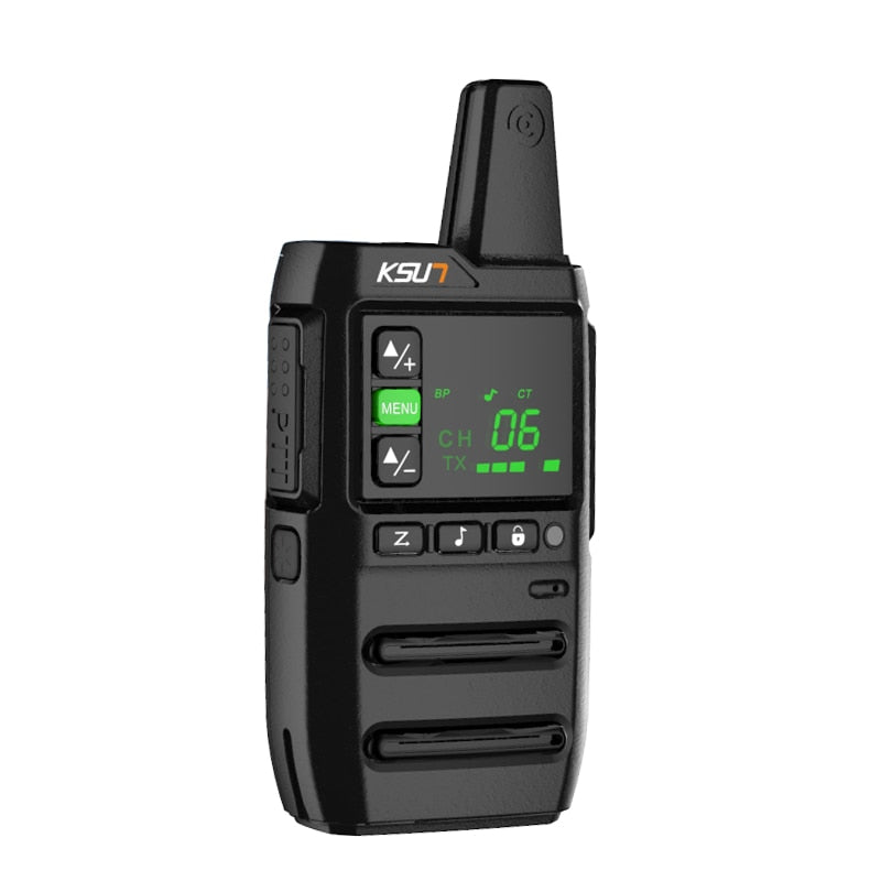 KSUT Walkie Talkie GZ20 Legal Frequency European Frequency PMR 446MHZ FRS Professional Mini Two Way UHF Radio Transceiver
