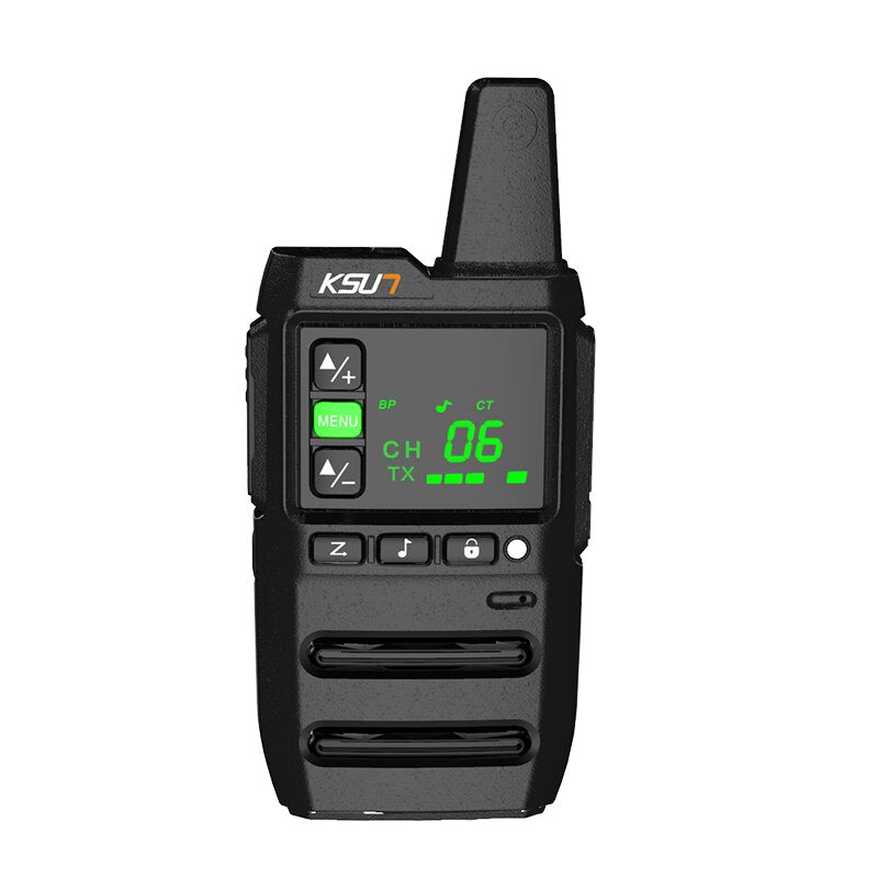 KSUT Walkie Talkie GZ20 Legal Frequency European Frequency PMR 446MHZ FRS Professional Mini Two Way UHF Radio Transceiver