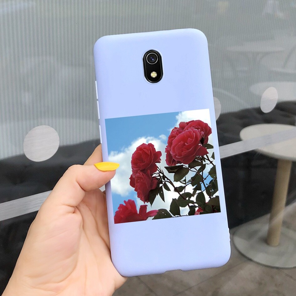 Flower Cartoon Case For Xiaomi Redmi 8A Case Luxury Slim Soft Fundas for Xiomi Redmi 8A 8 A Back Cover for Redmi8A hongmi8a Capa