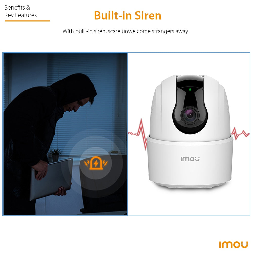 IMOU Ranger 2C 4MP Home Wifi 360 Camera Human Detection Night Vision Baby Security Surveillance Wireless ip Camera