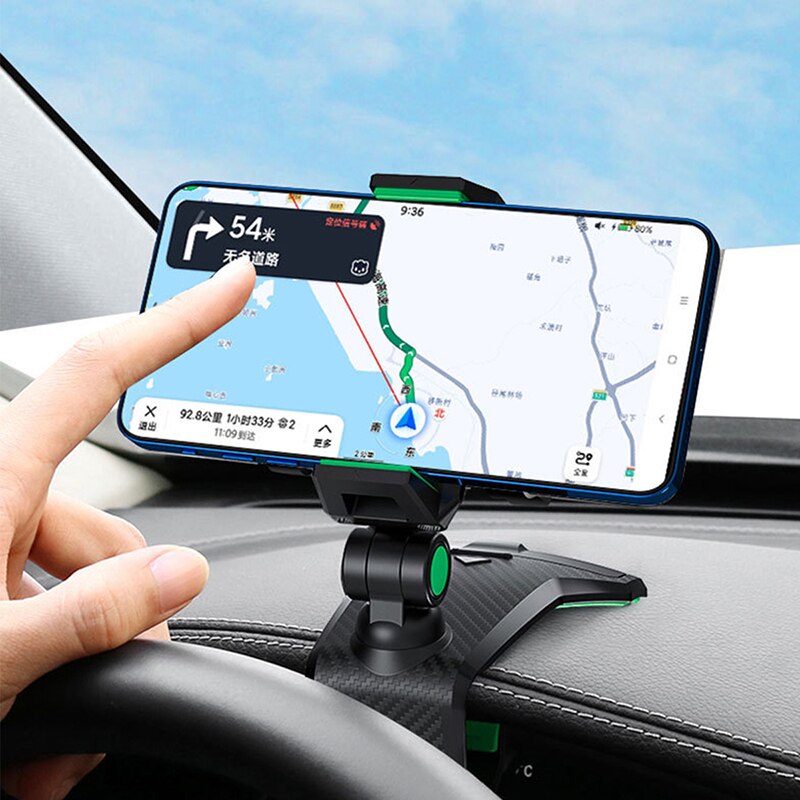 Car Cell Phone Support 1260 Degree Rotatable Dashboard Phone Number In The Car Phone Holder For 7 Inch Xiaomi Mobile Phone Stand