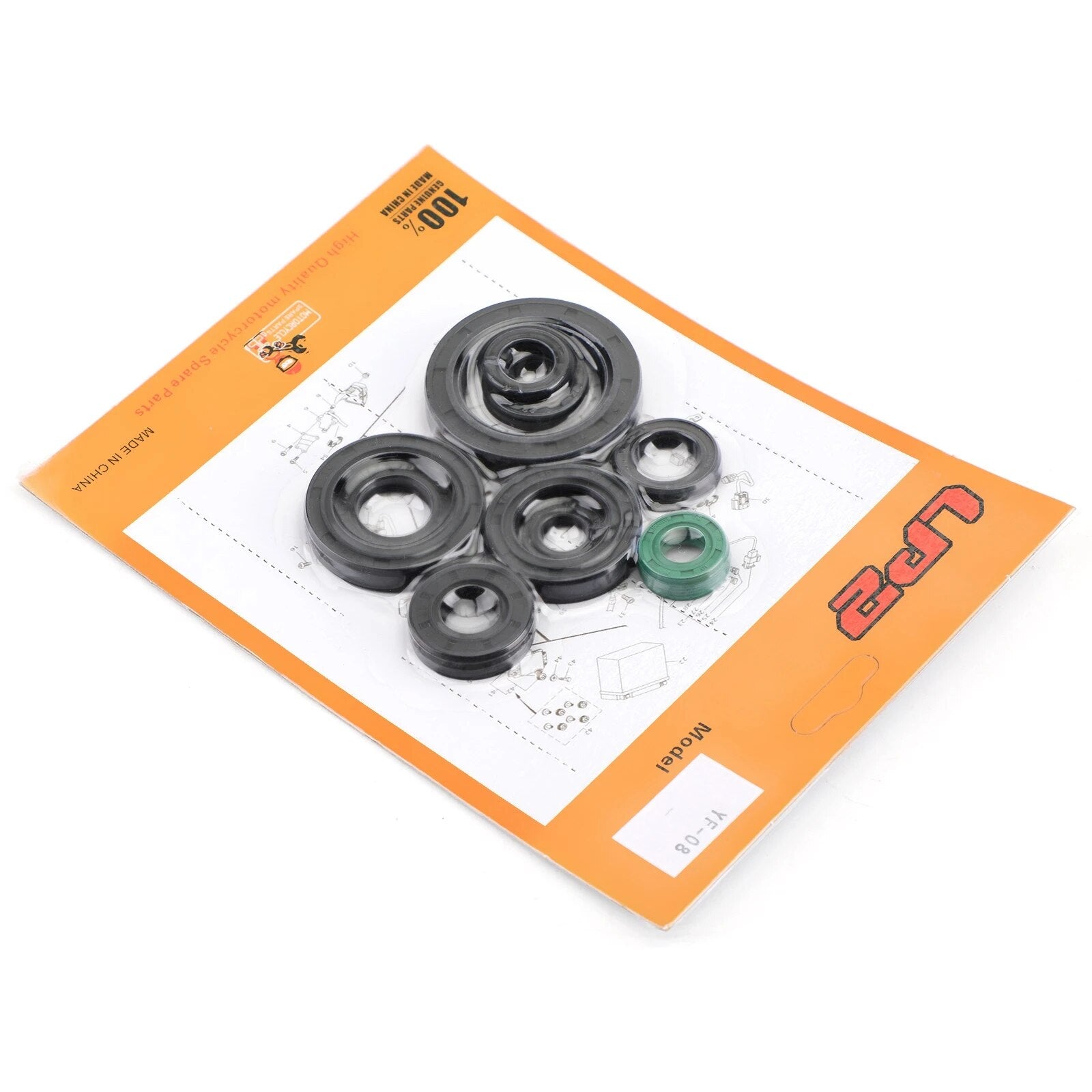 Artudatech Engine Oil Seal Kit Set 10pcs Seals for Honda CR125R 1987-2003 cr125r cr 125 Motorcycle Accessories Parts