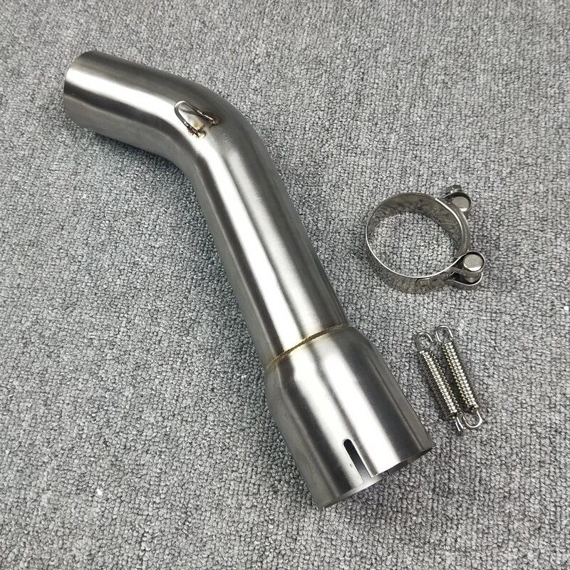 For YAMAHA FZ1 FZ1N FZ1000 2007 2008 2009 2010 2011 2012 2013 2014 2015 link middle pipe Motorcycle Exhaust Mid Tube