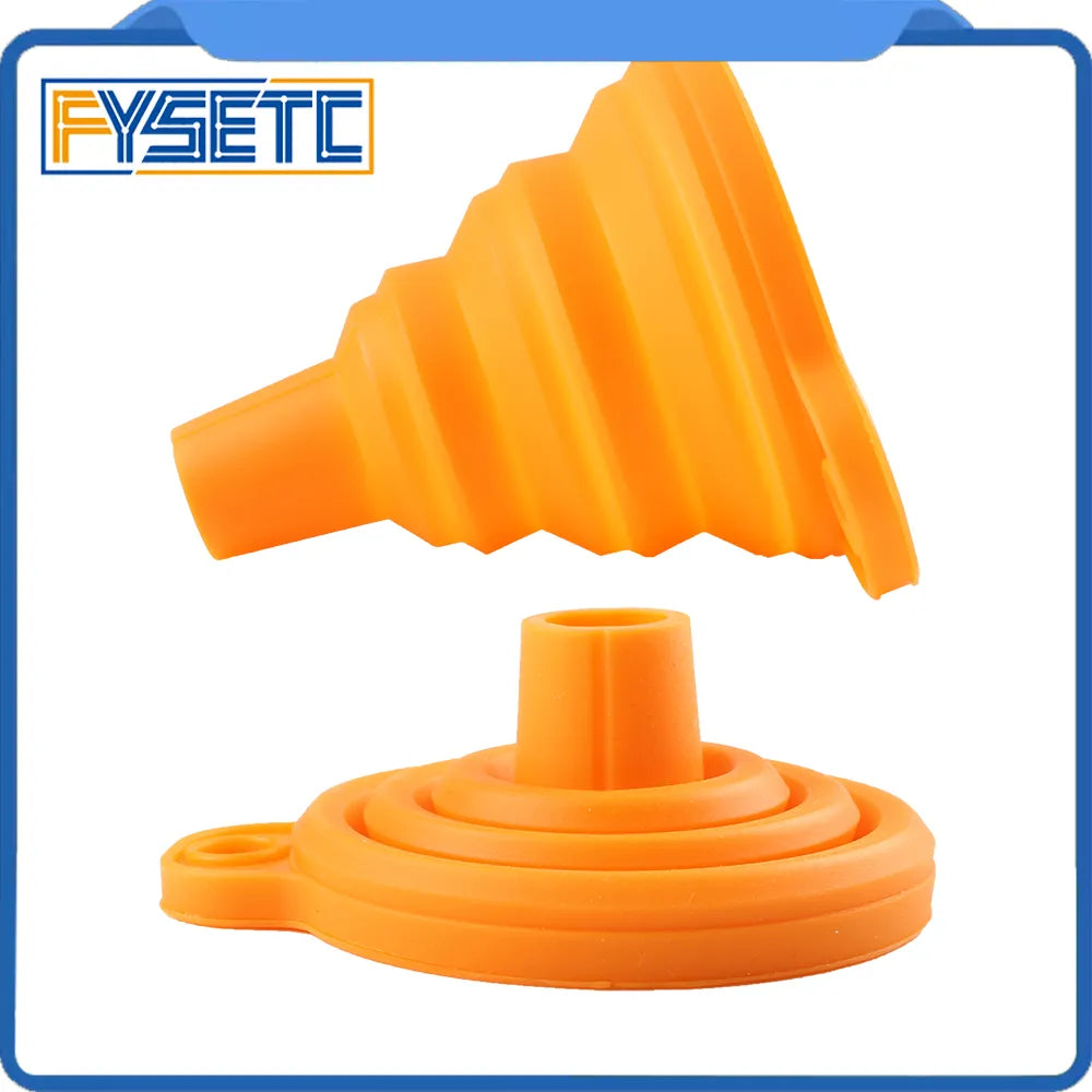 FYSETC High Quality Metal UV Resin Filter Cup and Measuring cup+Silicon Funnel Disposable for Photon SLA 3D Printer Accessorie