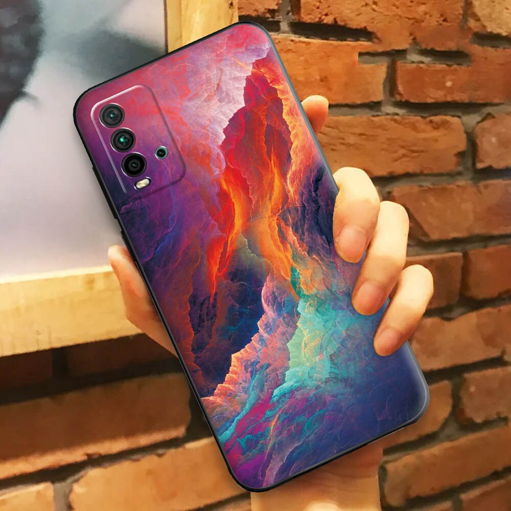 Case For Xiaomi Redmi 9T Case on Redmi 9T Soft Silicone TPU Back Cover Case For Xiaomi Redmi 9T Cool Fashion Bumper Cute Case