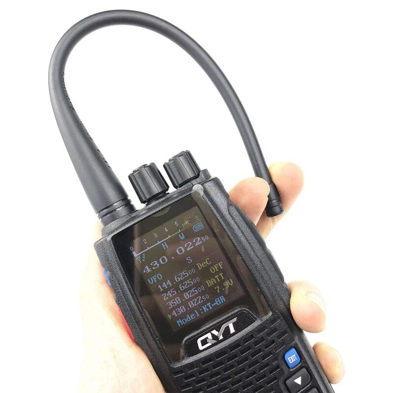 QYT KT-8R Quad Band Two Way Radio 5W Color Display Transceiver Handheld Outdoor Intercom