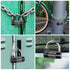 ORIA 5 Digit Lock Padlock Safety Lock Door Luggage Locker Code Locks Combination Outdoor Bag Bicycle Window Security Padlock