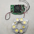 8PCS  Array White Led Light for LRP Camera  Spotlight PCB Board Blower License Plate Number Recognition housing camera