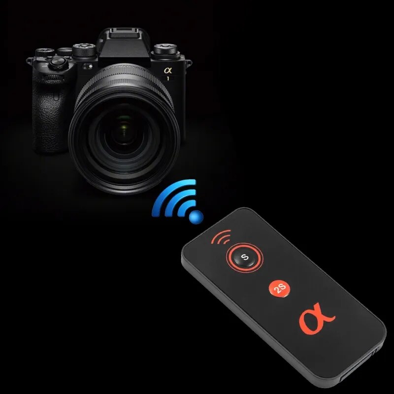 RC-S IR Infrared Control Wireless Camera Shutter Release Remote for sony Alpha
