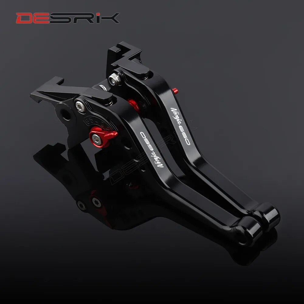 Motorcycle Short Brake Clutch Levers For Kawasaki Ninja 650 NINJA 650R 2017 - 2023 2022 2021 2020 2019 2018 Accessories