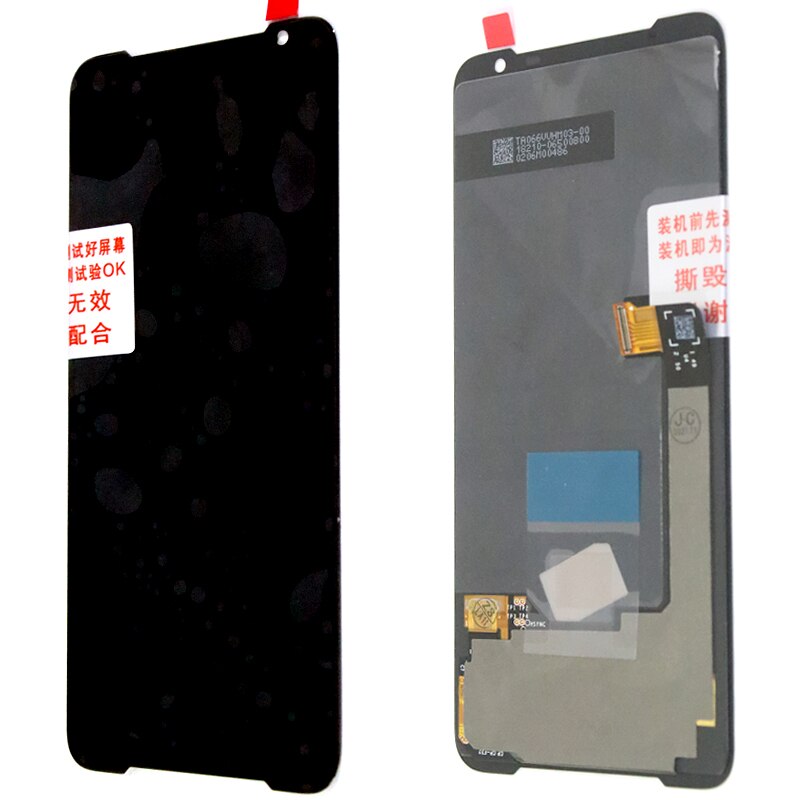 100% Original 6.59"Amoled For Asus ROG 3 ZS661KS LCD Display Screen+Touch Panel Digitizer For ROG Phone 3 Strix ASUS_I003DD LCD