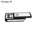 4PCS Garage Door Remote Control Avidsen 114253 Gate Transmitter 433.92MHz Rolling Code Keychain Opener