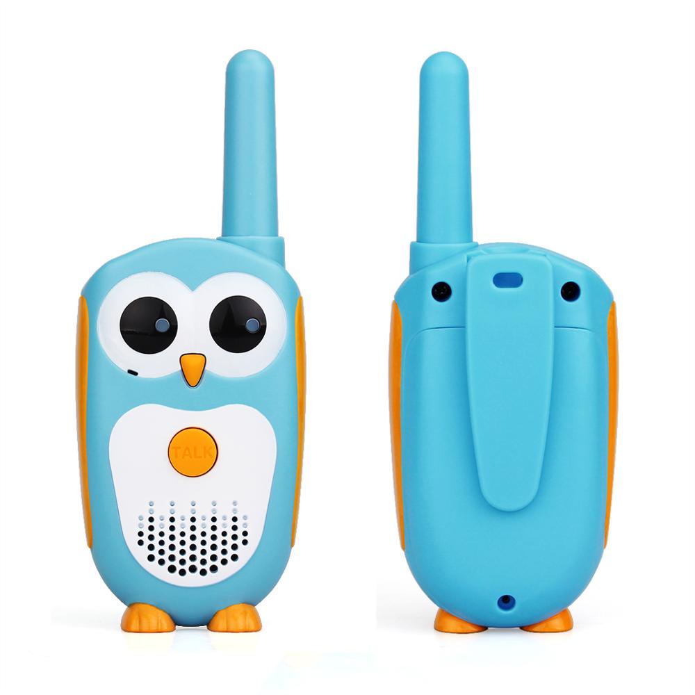 Retevis RT30 Walkie Talkie Kids 2pc Cartoon Owl Children's radio Toy Walkie-talkie Christmas birthday Gift for Children Boy Girl