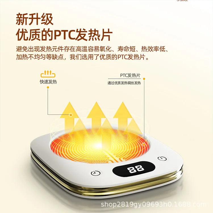 Electric Coffee/Mug/Cup Mat/Warmer Heating Pad With Timer 3 Temperatures Home Milk Tea Gift Electric Kettle Home Appliances