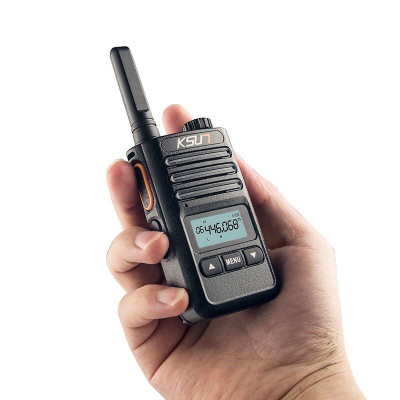 KSUT X-30XKB Mini Walkie Talkie Professional Fm Transceiver Uhf Two Way Portable Clock Radio Station Talkie-Walkie Wireless