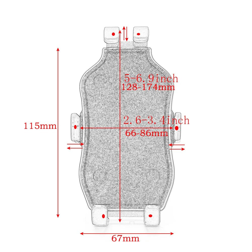 Phone Holder In Fork Stem Mount Bracket Motorcycle Navigation Bracket for Honda CBR 250RR 600RR 400R 600 F4I 400R 500R