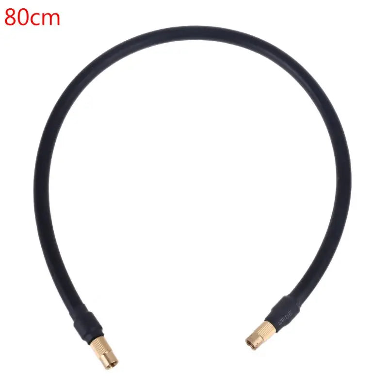 60cm/80cm/1m /2m Air Compressor Hose Double Head Quick Connect Air Pump Tire Inflation Inflator Hose Adapter 5/16" 32TPI