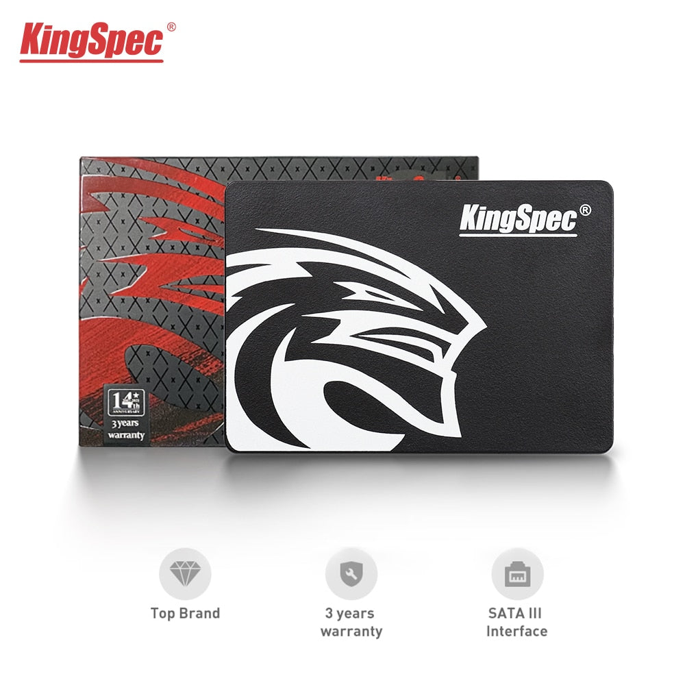 KingSpec SSD 2.5 120 gb 240 gb 480gb SATA 256 1 tb 512gb Hard Disk Ssd Drive for Laptop HD Pra Notebook Disco SDD HDD