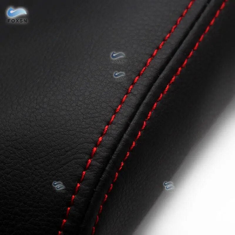 For Honda Pilot 2009 2010 2011 2012 2013 Microfiber Leather Car Interior Center Armrest Console Box Pad Protective Cover Trim