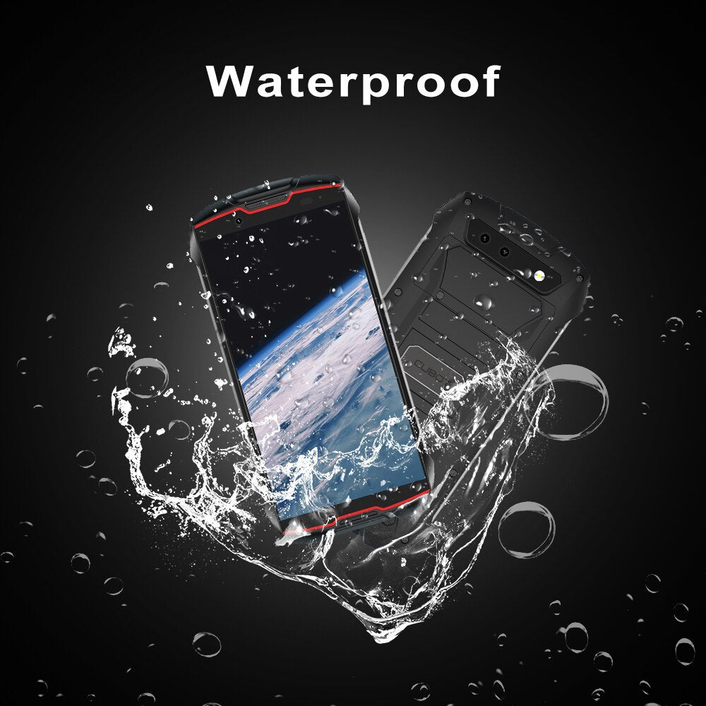 Cubot KingKong MINI2 Waterproof Rugged Phone 4" QHD+ Screen 4G LTE Dual-SIM Face ID Android 10 3GB+32GB 13MP Camera MINI Phone