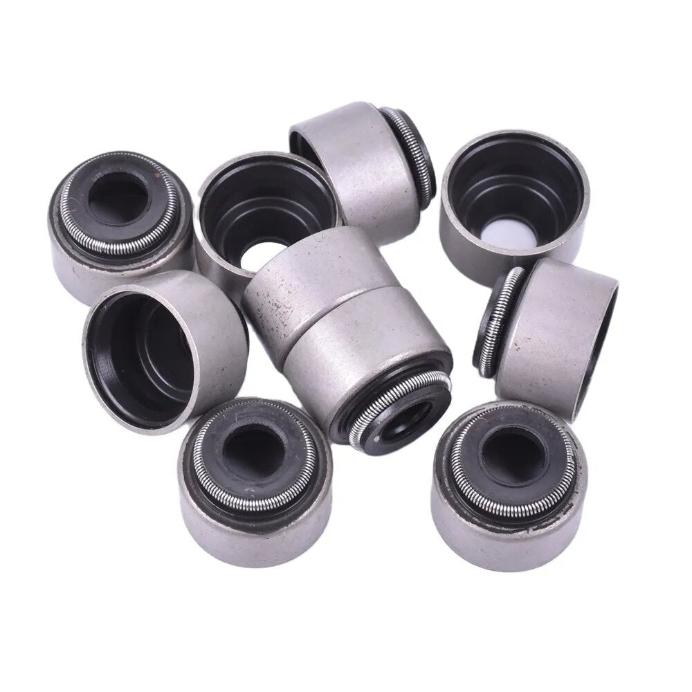 2pc 6mm Motorcycle Engine Intake & Exhaust Valve Oil Seal For Yamaha XT225 Serow TT225 TTR225 TW225E TW225 TW XT 225 TTR TT 225