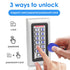 Waterproof Backlight RFID Door Access Control Reader Keypad 1000 Users Doorbell 125KHz EM Card Gate Opener Smart Electric Lock