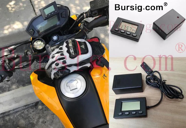 Professional Racing CE Approved Lap Timer Recorder Receiver Infrared Transmitter for Motorcycle Car Karting Bike Track Bursig