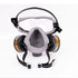 Anti-Dust Gas Mask With Safety Glasse Half Full Face Masks Set Spray Paint Chemical Pesticide Decoration With Filter Respirator