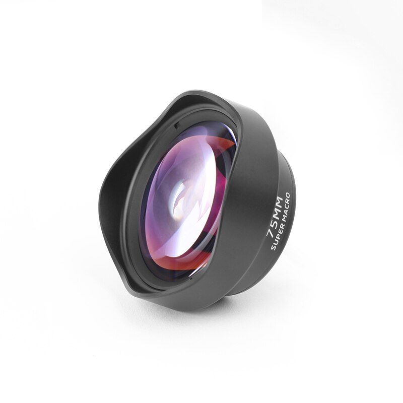 Ulanzi 75MM 10X Super Macro Lens Phone Camera Lens 17MM Thread HD Phone Lens with Clip for iPhone Piexl Huawei One Plus Xiaomi
