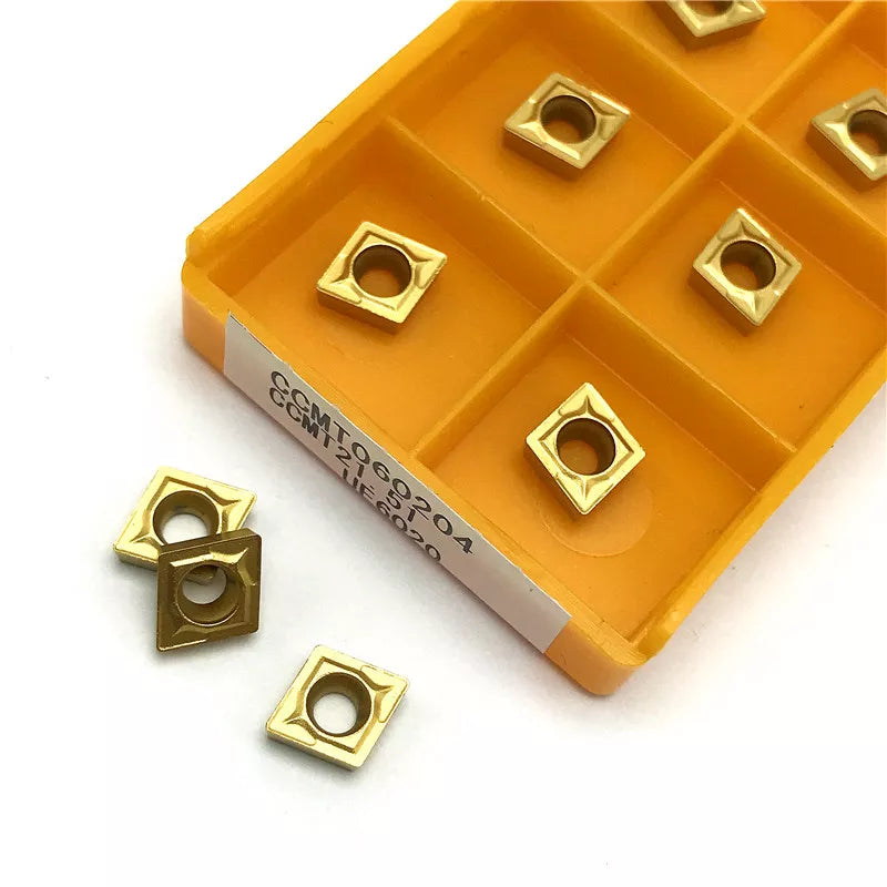 CCMT060204 CCMT09T304 CCMT09T308 Internal Turning Tool Carbide Insert High Quality Lathe ToolCNC Steel Processing Turning Insert