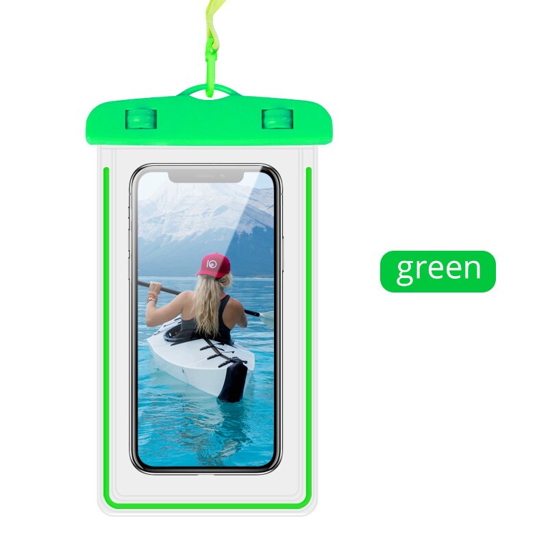 FONKEN Mobile Waterproof Case for Phone Water Proof dry bag for iphone 12 11 poco x3 funda underwater Camera Transparent cover